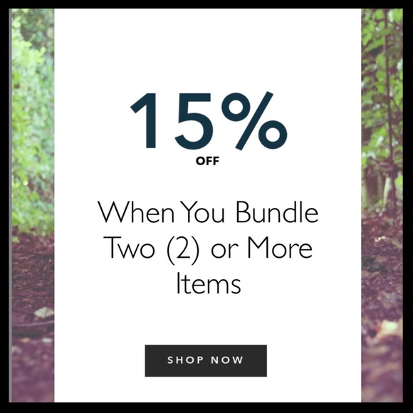 Other - Automatic 15% Off on Bundles of Two (2) or more